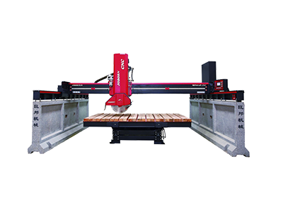 Débiteuse à pont CNC pour pierre